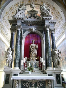 Altar der Heiligen Euphemia in Rovinj, Quelle: Art. Heilige Euphemia, in: wikipedia