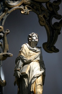 Detail Drösemannscher Altar: Evangelist Matthäus