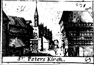 St.Petri-Kirche um 1711